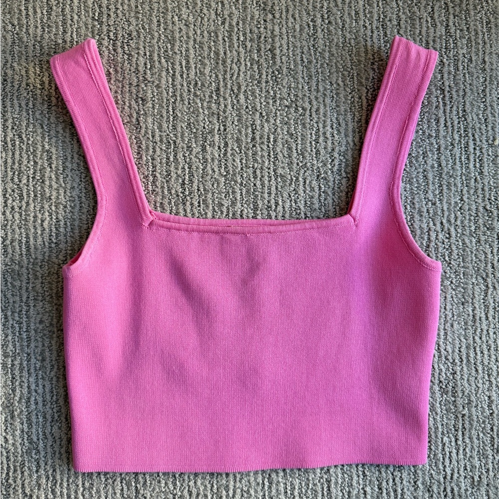Pink Sleeveless Women's Top